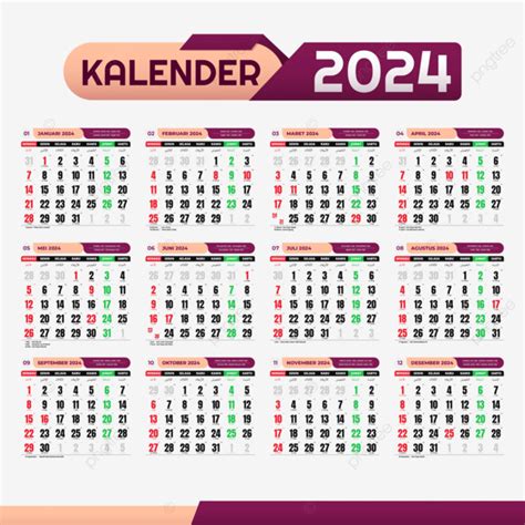 kalender 2024 lengkap dengan hijriyah